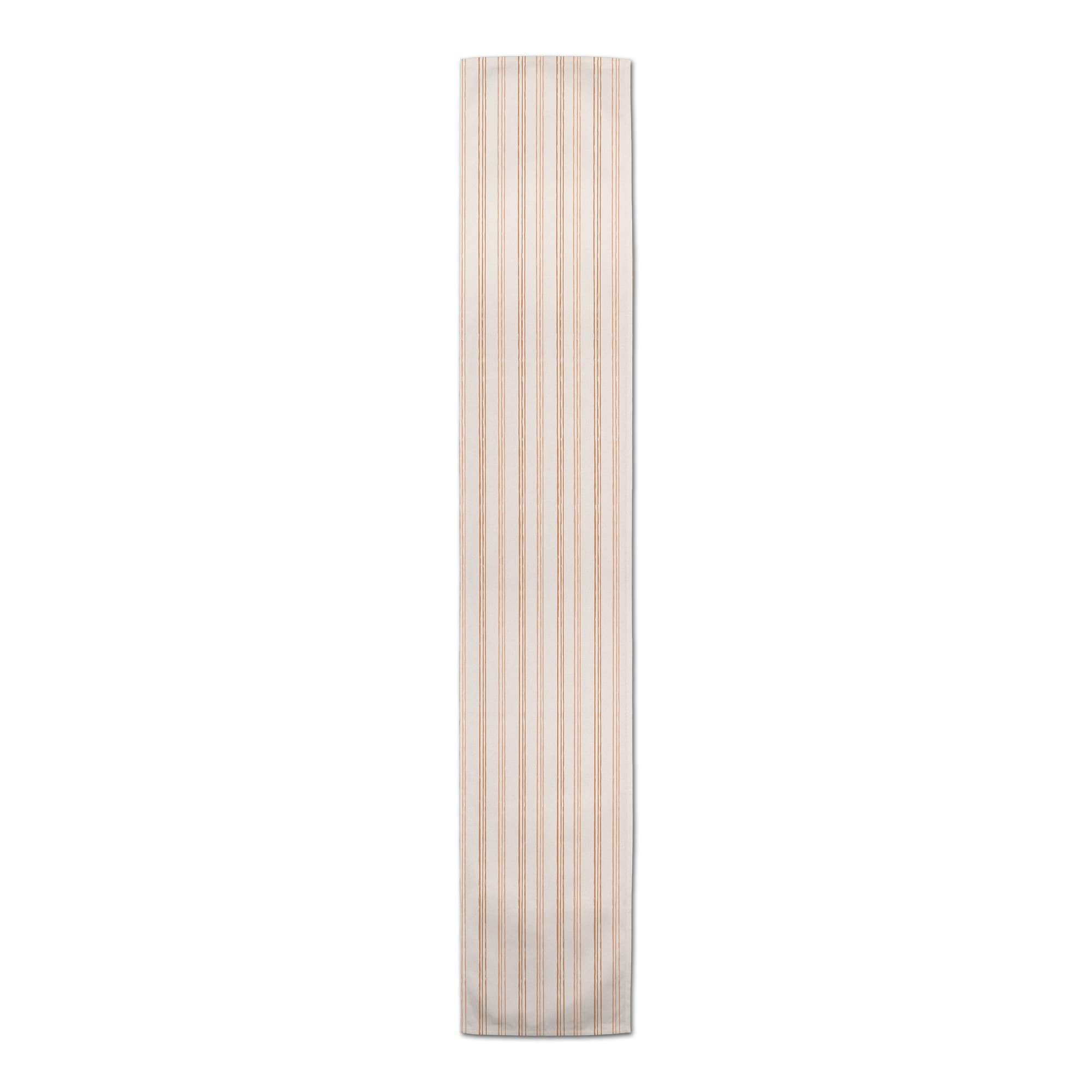 Rust Loose Lines 16" x 72" Cotton Twill Runner
